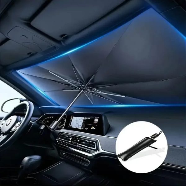 Car Sun Shade Umbrella Foldable Windshield Sun Protector UV Block Cover